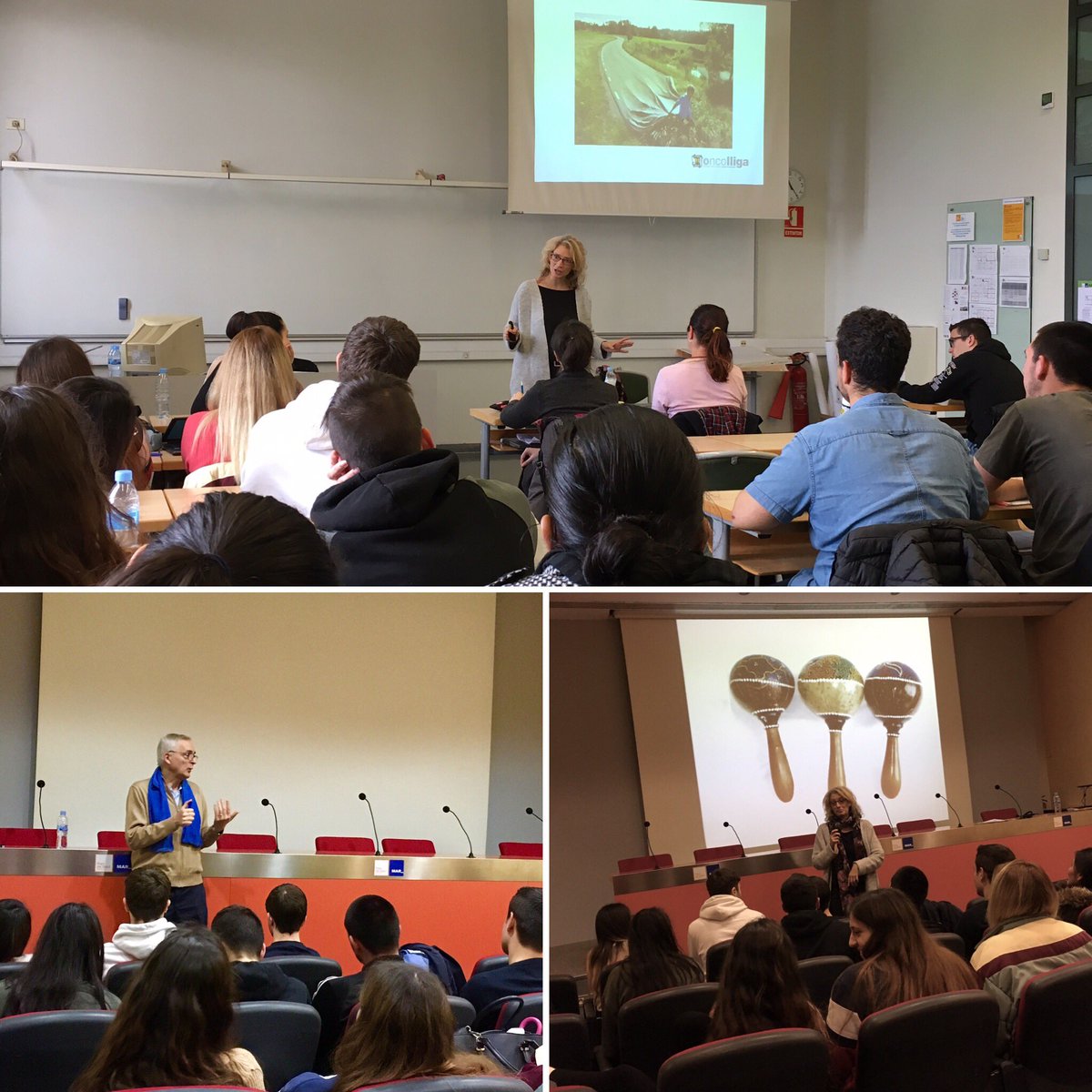 muntsetics's tweet photo. #30-04-19 #1rDOCSanitaria Seminari d’⁦@OncolligaCAT⁩ ‘El valor afegit en l’atenció a les persones’. Patricia Martí i Jaume Argemí expliquen les necessitats de suport i acompanyament en la malaltia oncològica i com afavorir el màxim benestar. #ProjecteABP #somFP #FPCat https://t.co/3DiDBXbND7