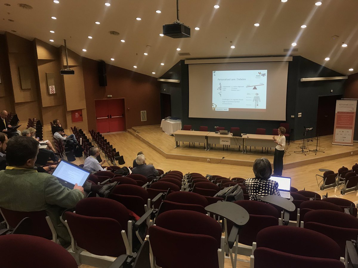 Presentation of <a href="/MVollenbroek/">miriam vollenbroek</a> how technology can support active ageing #ict4awe. A nice overview of possibilities and solutions within our region <a href="/ZGT_info/">ZGT</a> <a href="/VitaalTwente/">Vitaal Twente</a>