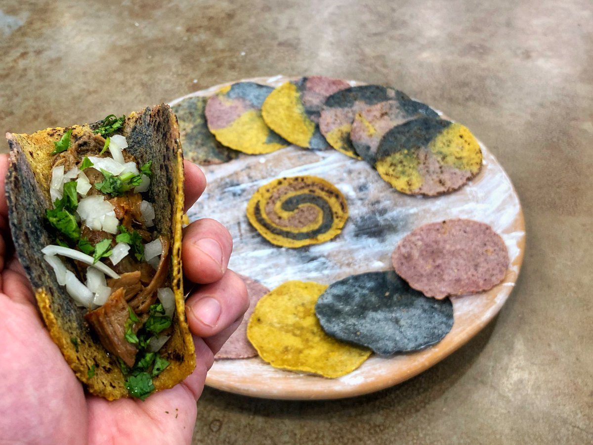Eastern Shore Food Lab (@esfoodlab) on Twitter photo In support of the @midshore_pridemd we are serving lamb #barbacoa & pork carnitas tacos on rainbow colored tortillas tonight for First Friday with
Salsa Borracha (drunken salsa) made with <a href="/teneyckbrewing/">TenEyckBrewing</a> Mexican Lager
#tacos #mexicanfood #food #nutrientdense #eatlikehumansagain In support of the @midshore_pridemd we are serving lamb #barbacoa & pork carnitas tacos on rainbow colored tortillas tonight for First Friday with
Salsa Borracha (drunken salsa) made with <a href="/teneyckbrewing/">TenEyckBrewing</a> Mexican Lager
#tacos #mexicanfood #food #nutrientdense #eatlikehumansagain