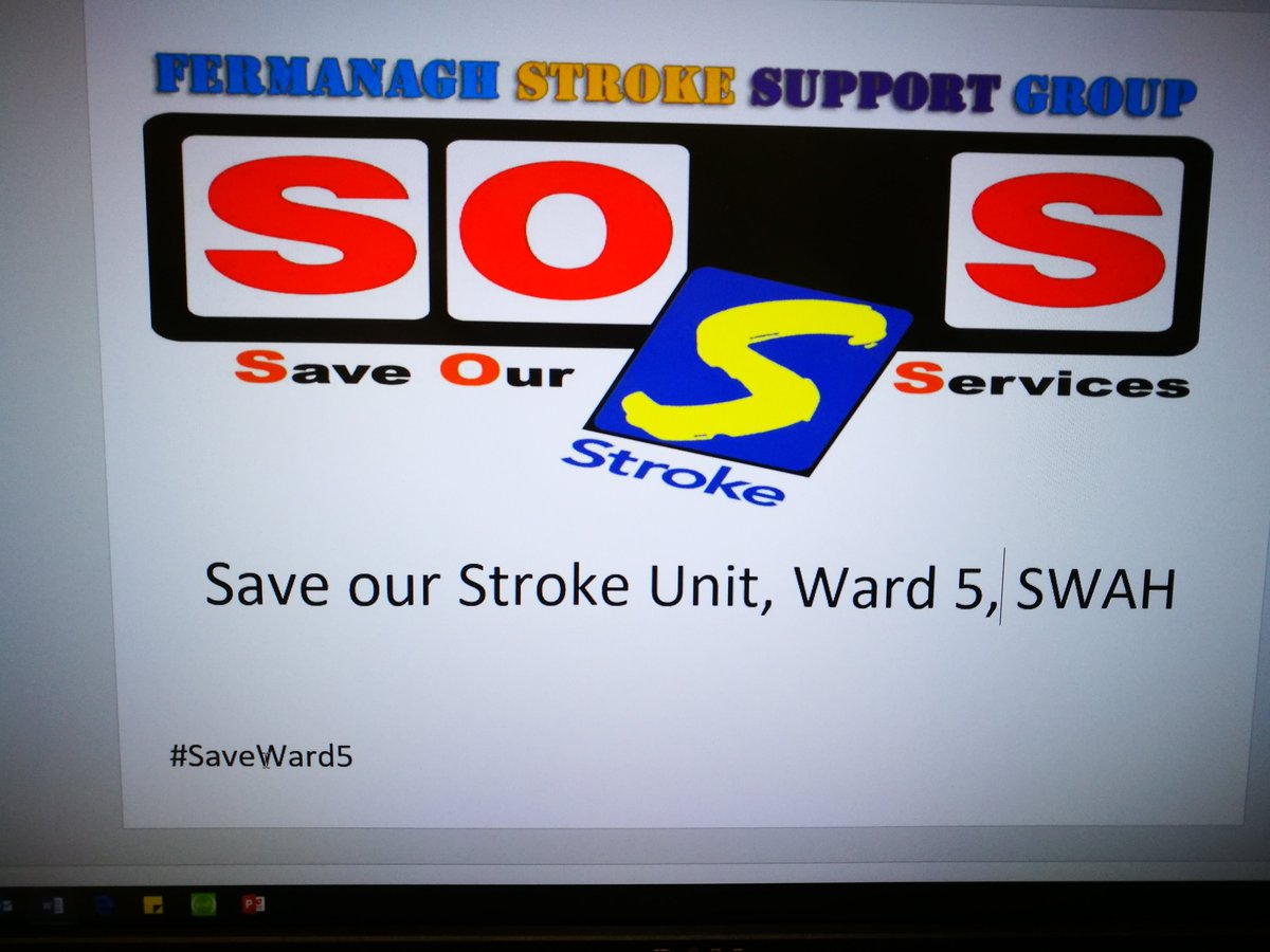Jillweir9's tweet image. Calling on all Fermanagh and Tyrone people to ensure you respond to the Stroke consultation document
#SaveWard5