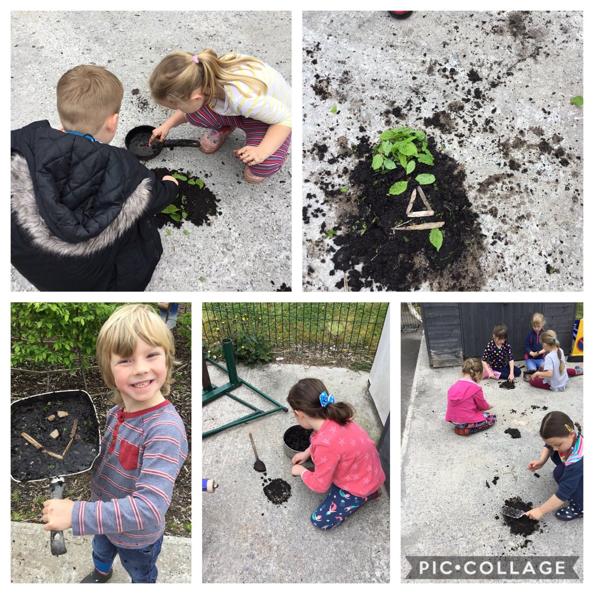 RecRaglanKWalsh's tweet photo. Immersion day-mud fun! @RaglanVC @Y1RagLGriffiths @Y2RagMissLewis https://t.co/XBXkIhzs5L