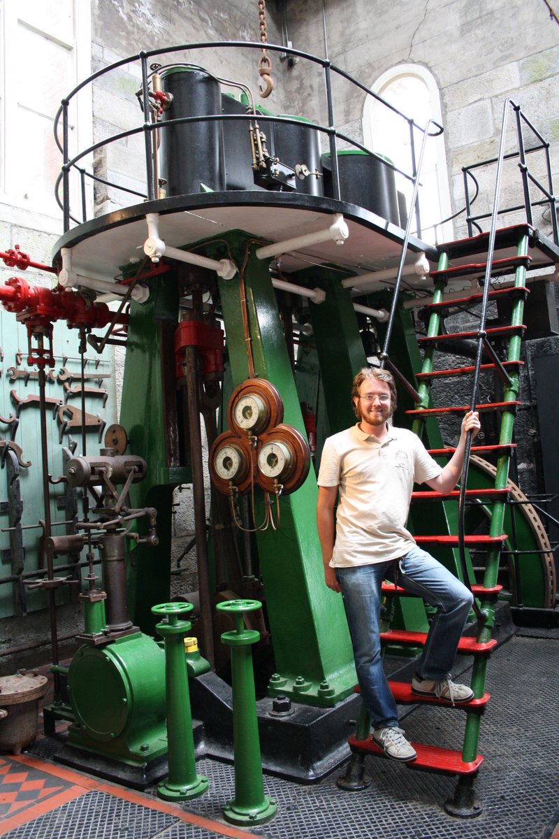 Old Cork Waterworks started up in 1768 with a turbine house and later with the addition of various steam driven pumps in the 1850s and early 1900s, the most impressive of which you can see here today #IrelandsAncientEast #IndustrialHeritage
