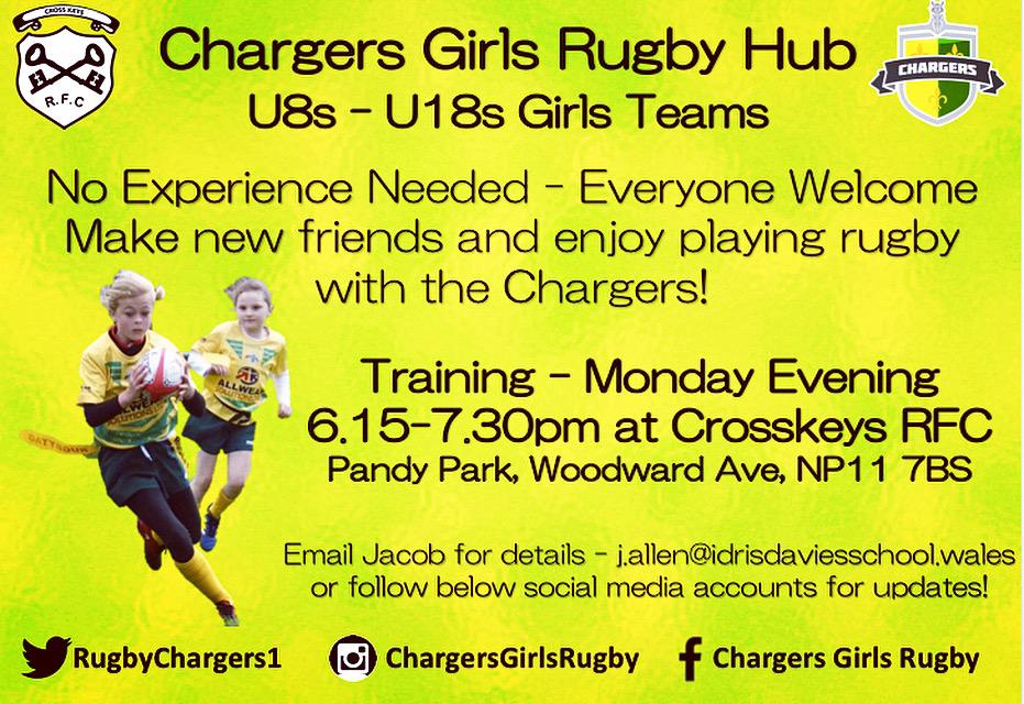 RugbyHeolddu's tweet photo. Looking forward to the transition from school into the Chargers for the girls! 🏉 @RugbyChargers1 https://t.co/W3KiYqzfXW