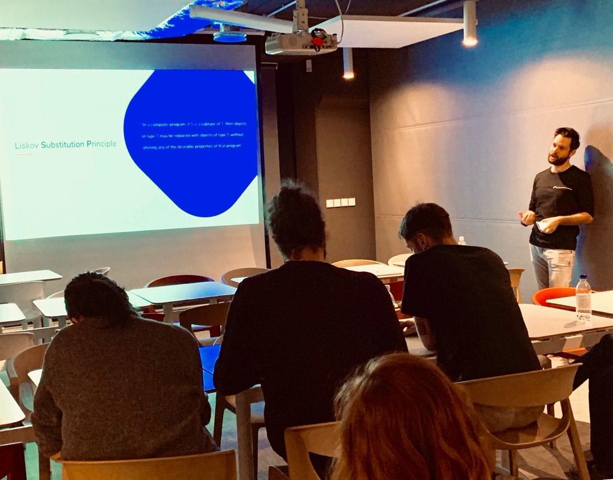 jobtome's tweet photo. Thank God it's #TechFriday! On Fridays, a fellow of the IT Team leads a 2-hour workshop for his colleagues. They are a great opportunity to talk about the latest technologies that can improve our everyday work. Do you want to be part of our team? 👉 https://t.co/CVx5DxXCrA https://t.co/ErbeRpQBv1