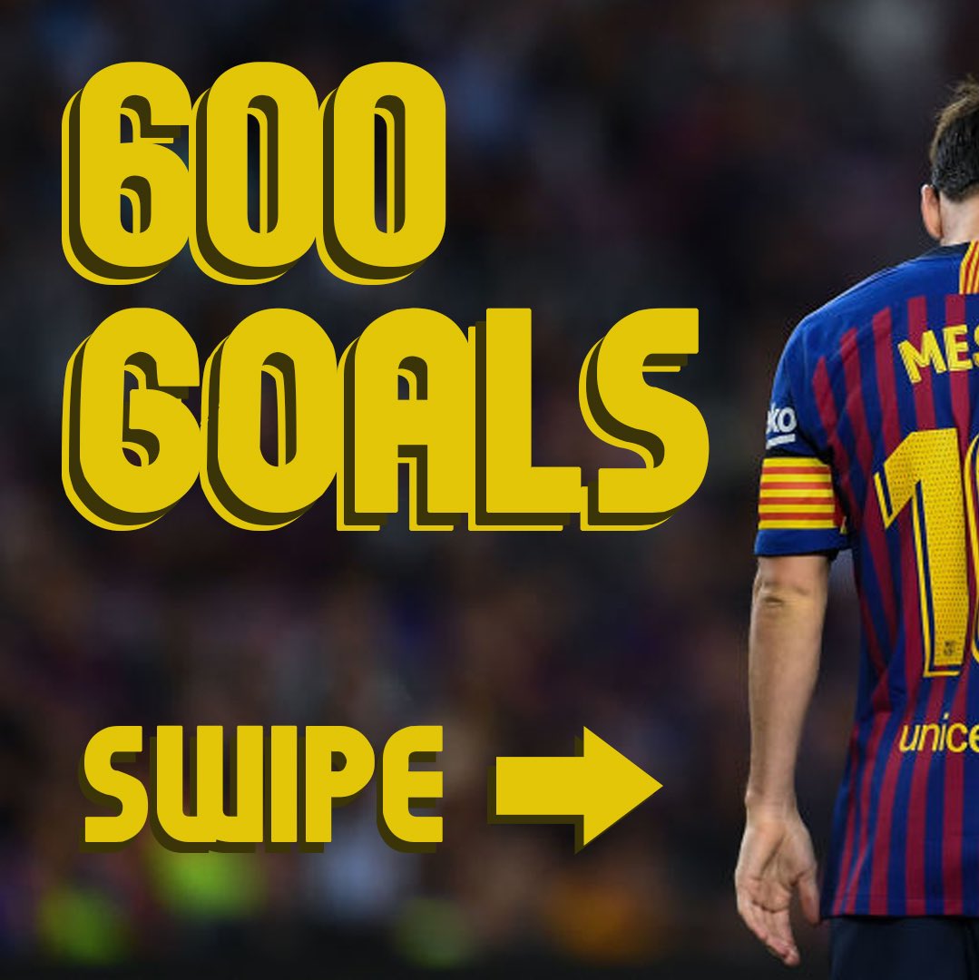 _OddsOn's tweet image. #Messi in numbers:
La Liga 416⚽️
Champions league 112⚽️
Copa Del Ray 50⚽️
Supercopa 13⚽️
Fifa club World Cup 13⚽️
UEFA super cup 3⚽️
Total 600⚽️🔥
