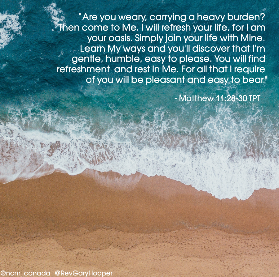 NCMCanada's tweet photo. When you’re feeling overwhelmed, remember that He is in you, waiting on your call. The help you need is right inside you, whether you’re in a crowded room or alone in your prayer closet, He’s right there, nearer than your own heartbeat, waiting to refresh you with His peace! https://t.co/q3CfAiCIJ9