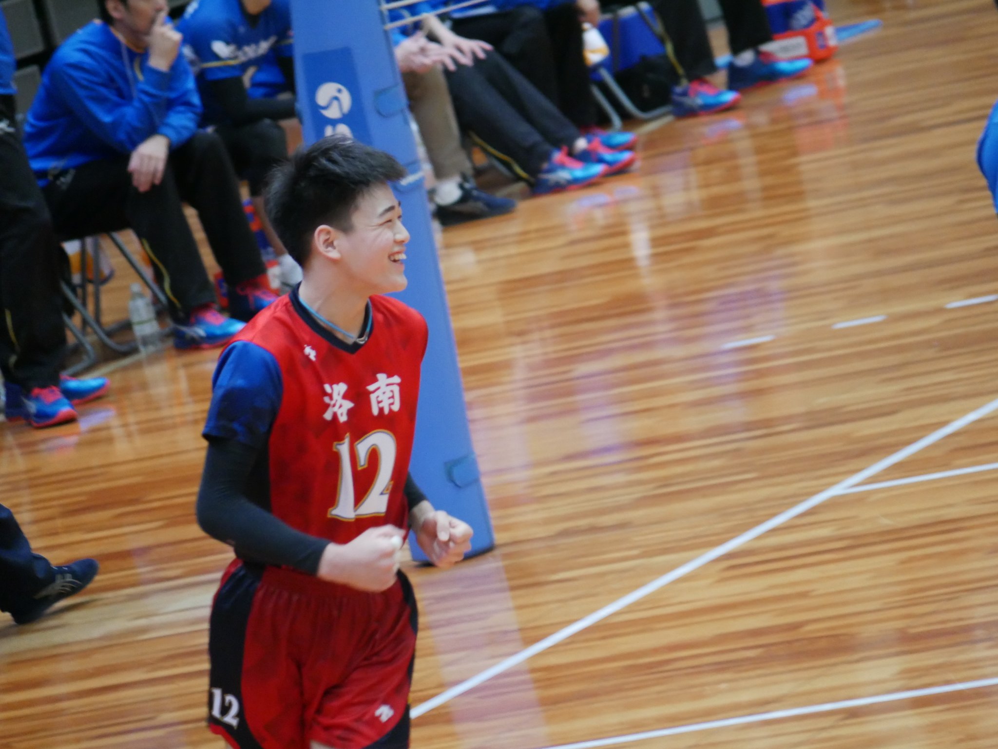 洛南高校 バレーボール部 全国私学大会優勝Tシャツ