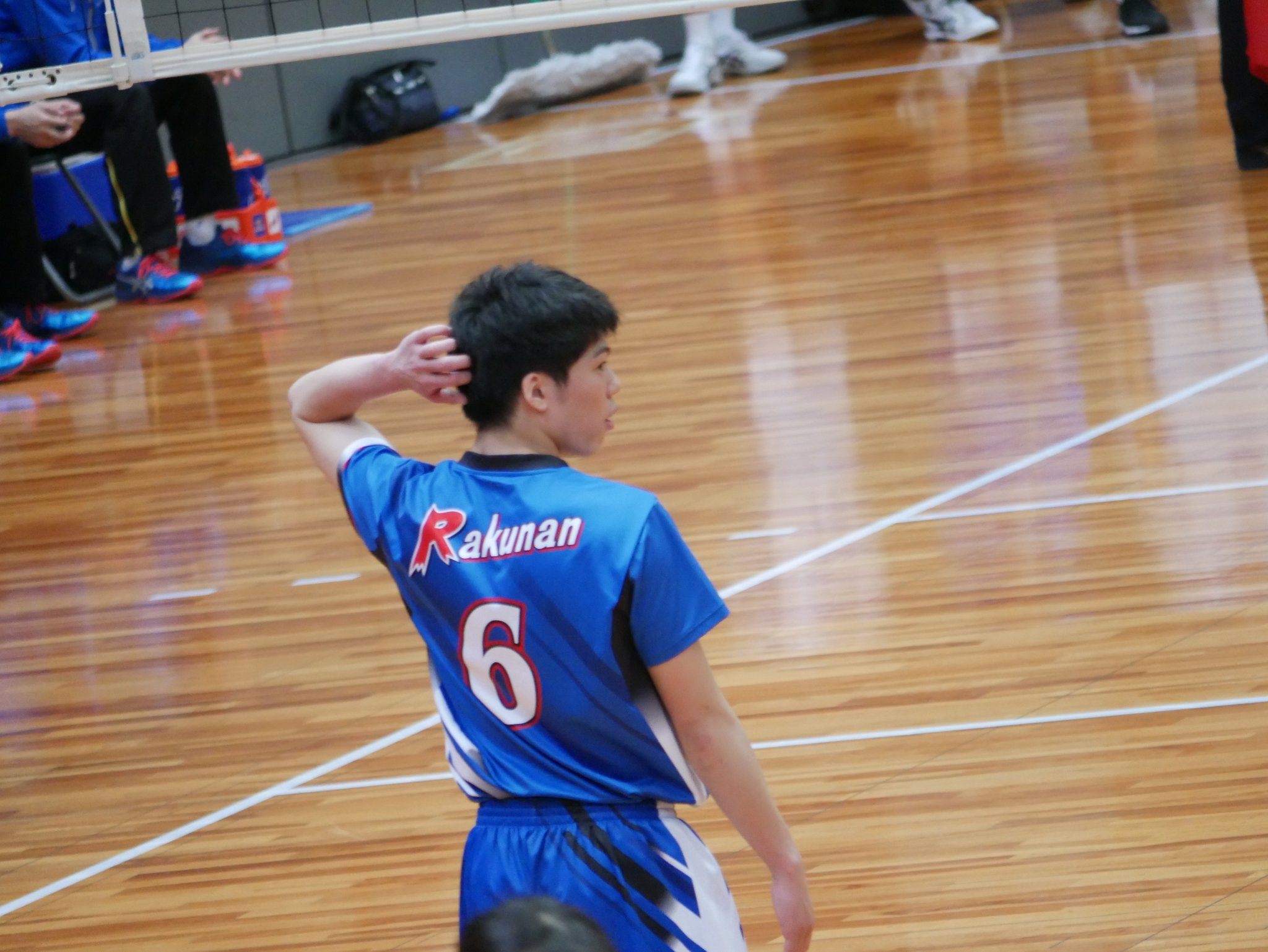 洛南高校バレーボール Tシャツ 洛南高校 バレーボール部 全国私学大会優勝Tシャツ