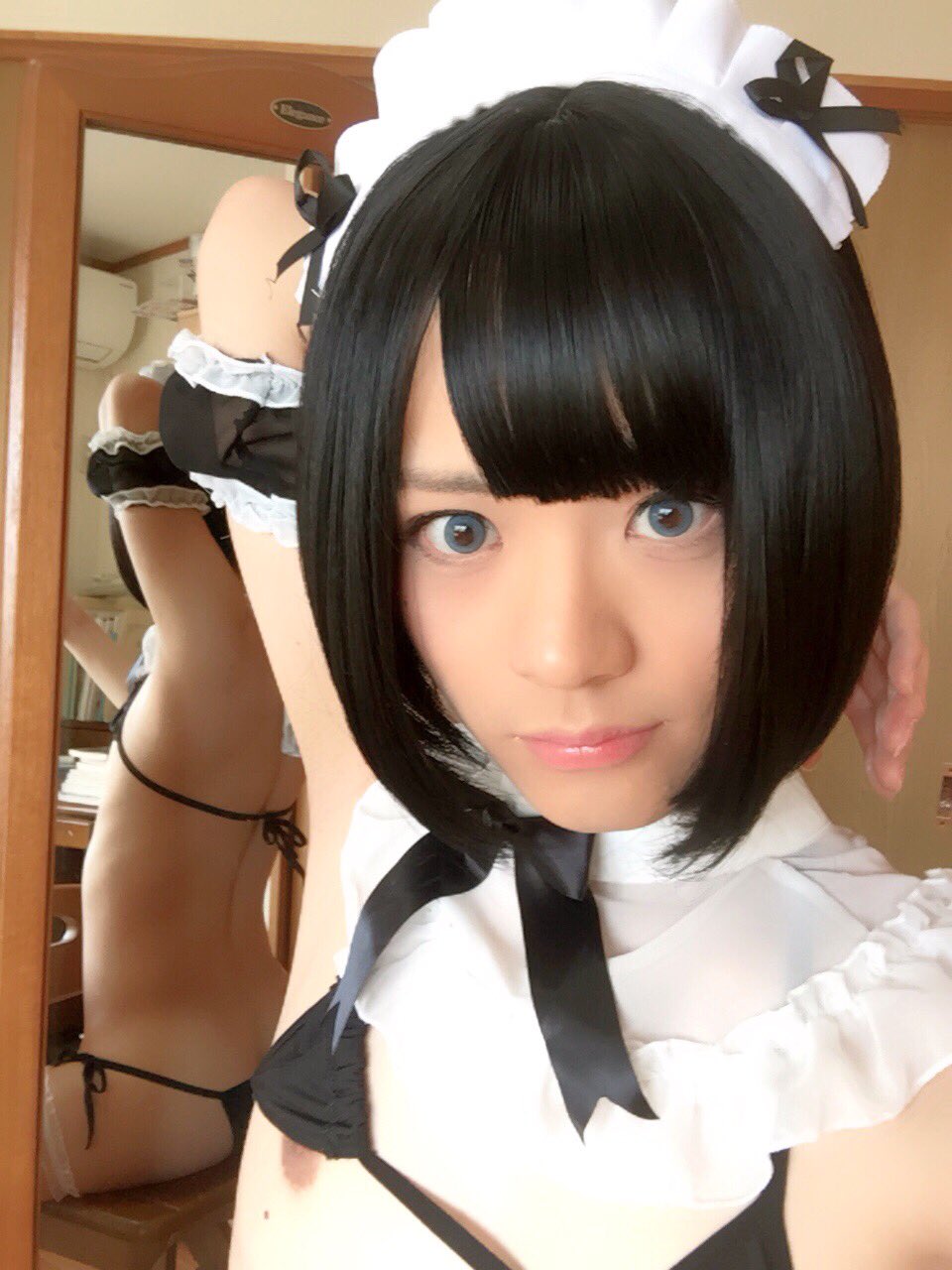 画像,お風呂にしますか？ご飯にしますか？❤#女装 https://t.co/avObqgqEIt。
