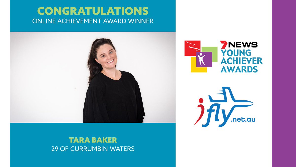 QLD_YAA's tweet image. 🏆 Congratulations to the winner of the iFly @CheapiFlyFares Online Achievement Award, Tara Baker!

#QLDYAA