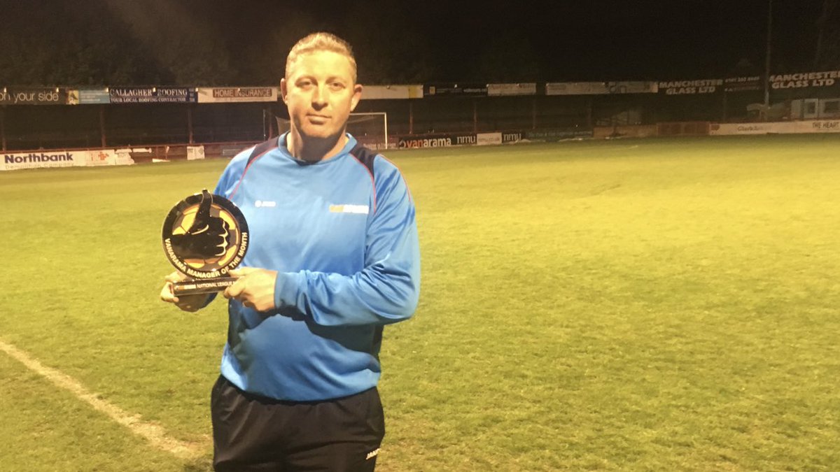 Alun is April’s main man - and it’s easy to see why!

The <a href="/Blyth_Spartans/">Blyth Spartans</a> boss took his team to seven straight wins last month 👏👏

👉 thenationalleague.org.uk/seven-up-alun-…