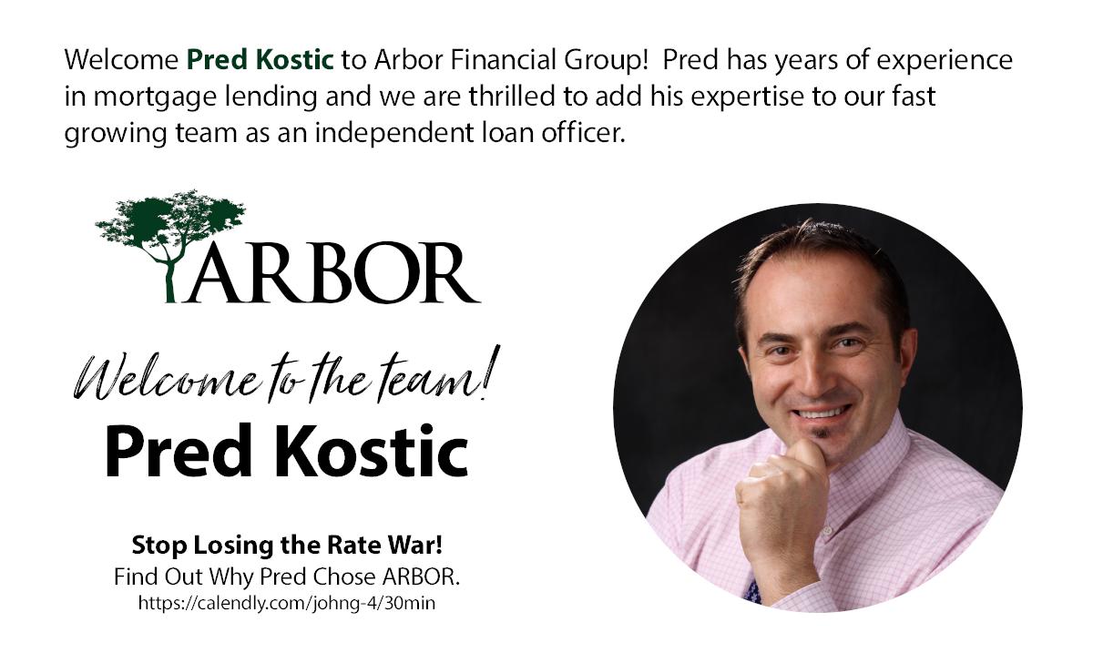 ArborFG's tweet image. Welcome @predkostic to the ARBOR family!