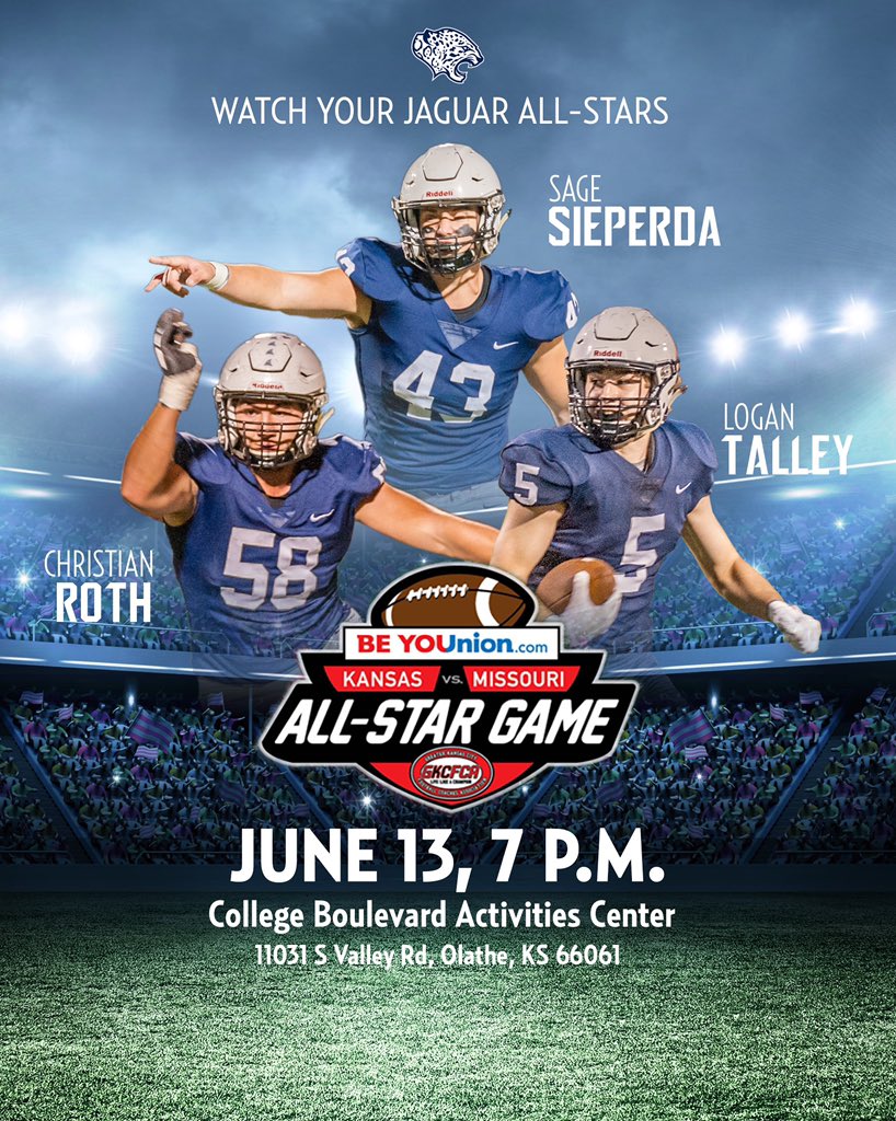 MVJaguar's tweet photo. Congratulations to Christian, Logan and Sage for their selection to the GKCFCA All-Star Game! They will represent well! #1-0 https://t.co/2Q0Kqxs0uR