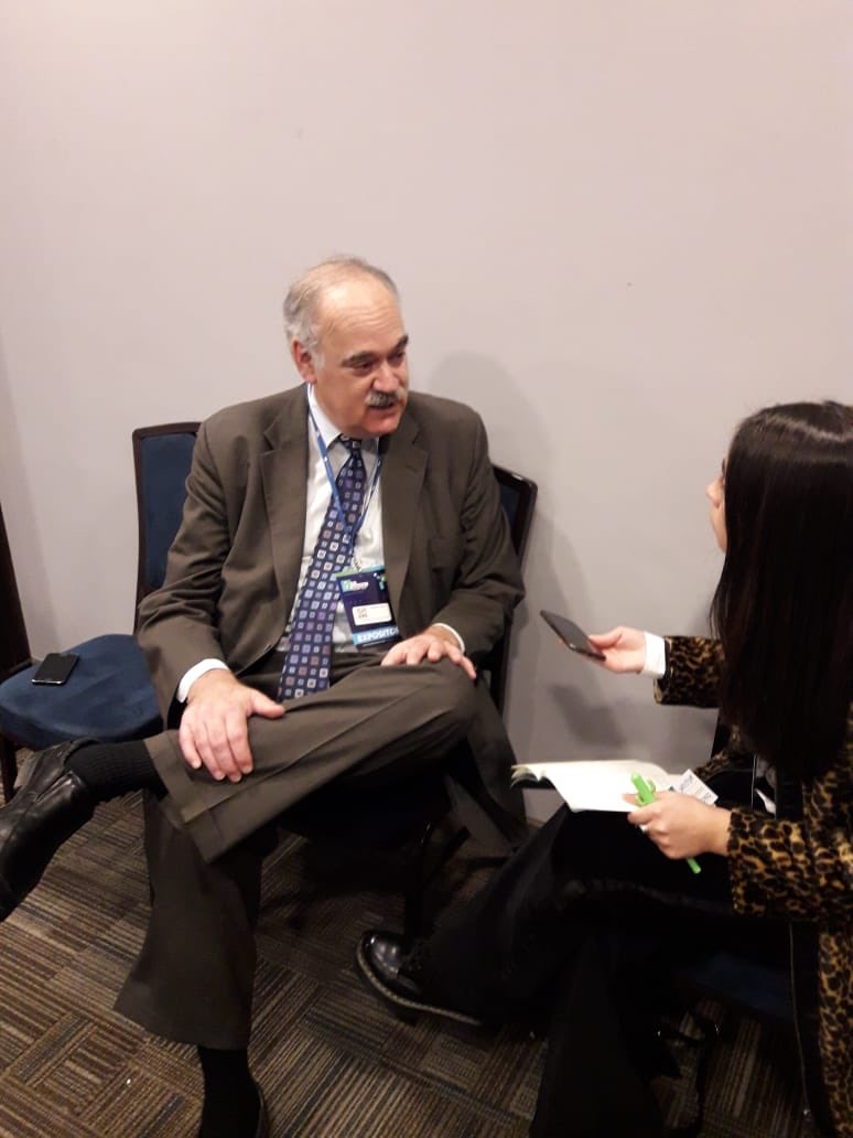 AllpressChile's tweet image. Esta mañana, en pauta de prensa con distintos medios de comunicación  entrevistando a Richard Soley, nuevo Presidente del Directorio de #Safecard