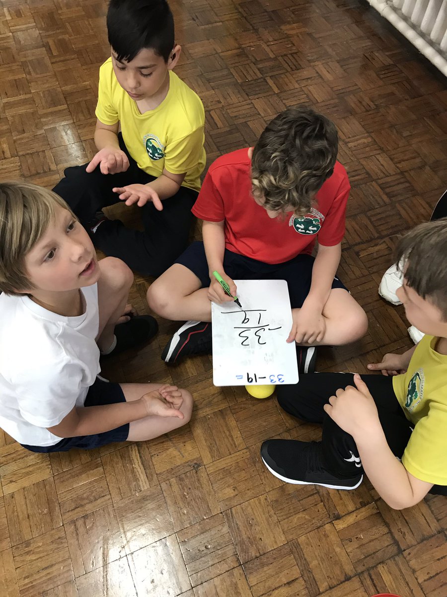 WWoodAcademy's tweet photo. Using maths to work out how many points we need to score by hitting the wicket in Cricket. π #PE #MathsAndPE #Enjoyment #Cooperation https://t.co/rUBTm9mvDf