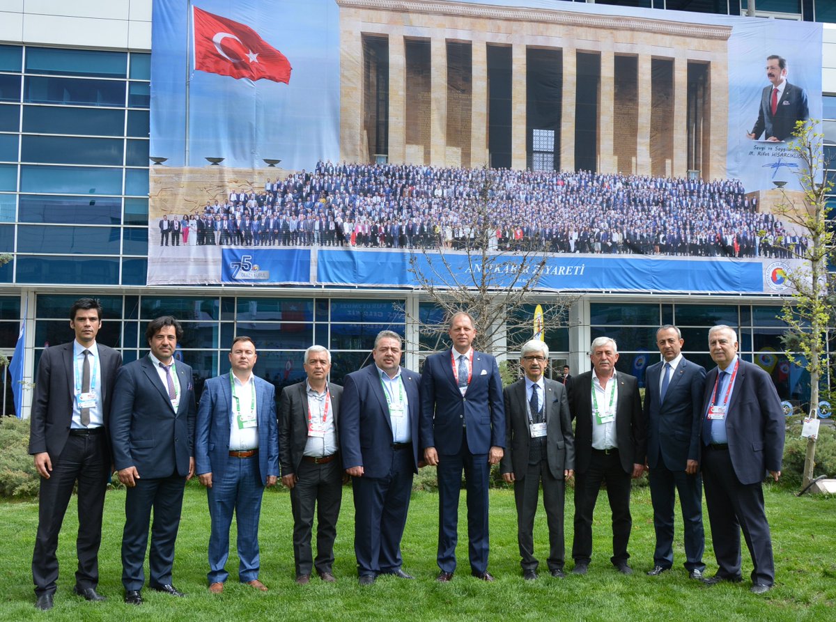 TOBB'nin 75. Genel Kurulu, TOBB Başkanı M. Rifat Hisarcıklıoğlu’nun ev sahipliğinde, Cumhurbaşkanı Recep Tayyip Erdoğan, Eski Meclis Başkanı ve Başbakan Binali Yıldırım, Bakanlar, TOBB Delegeleri, Camianın Temsilcileri ve çok sayıda Basın Mensubunun katılımıyla gerçekleşti.