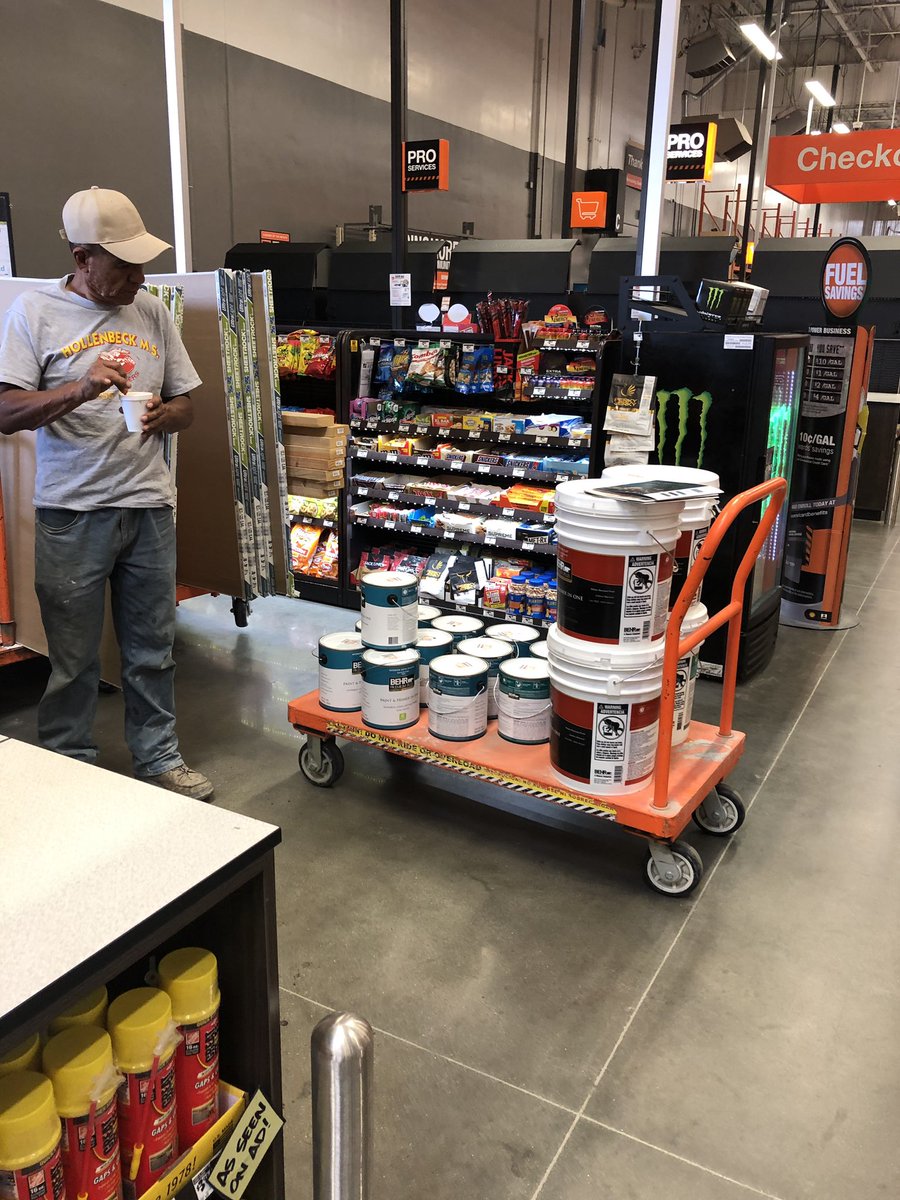 Nice size order for a slow Friday. Pomona 6645.@BehrWestCobos <a href="/6645D24/">6645/Pomona D24</a> <a href="/Specialty6645/">Specialty 6645</a> <a href="/HomeDepot/">The Home Depot</a>