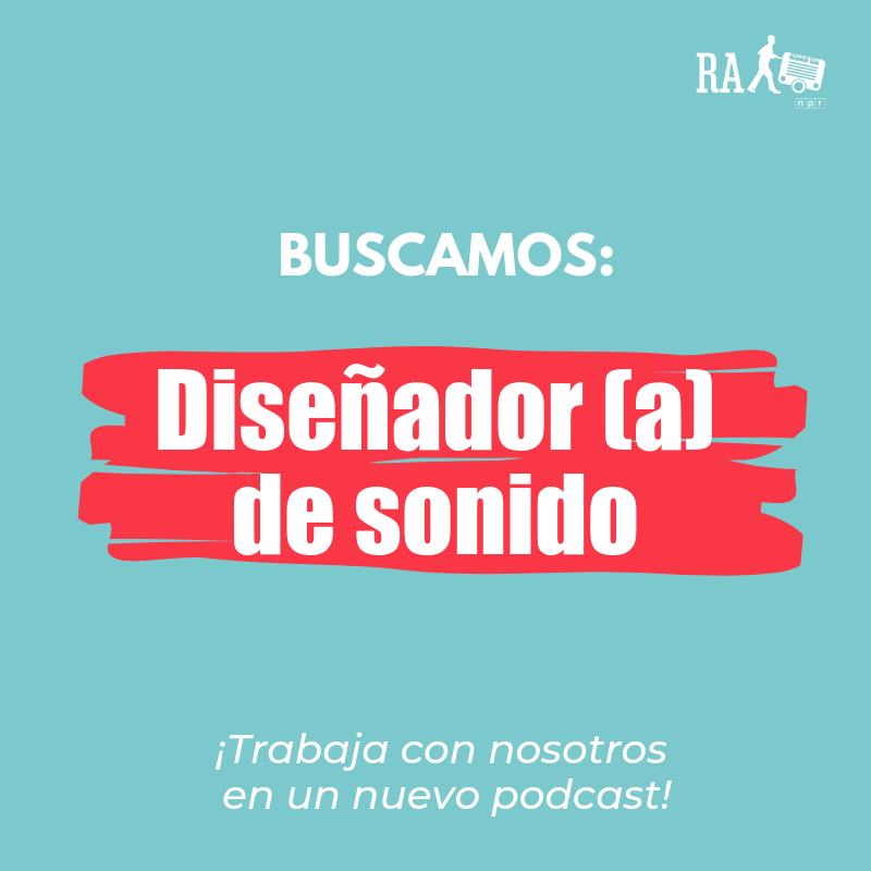 radioambulante's tweet photo. TRABAJOS EN RADIO AMBULANTE. Vamos a producir un nuevo podcast y necesitamos una persona que produzca y otra que haga el diseño de sonido. ¿Conocen a alguien? Por favor compártanle este enlace. https://t.co/uAG2yekYgw https://t.co/wuuwqtnrzB