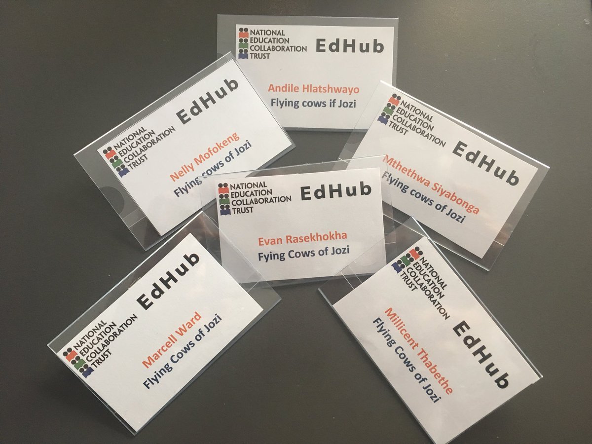 FlyingCowsJozi's tweet image. Many thanks @The_NECT for inviting us to the Teachers as Designers of Innovative Learning Environments dialogue. We have already begun brainstorming solutions for the challenges facing the #C21SandboxSchoolsProject schools! #ChangeAgents