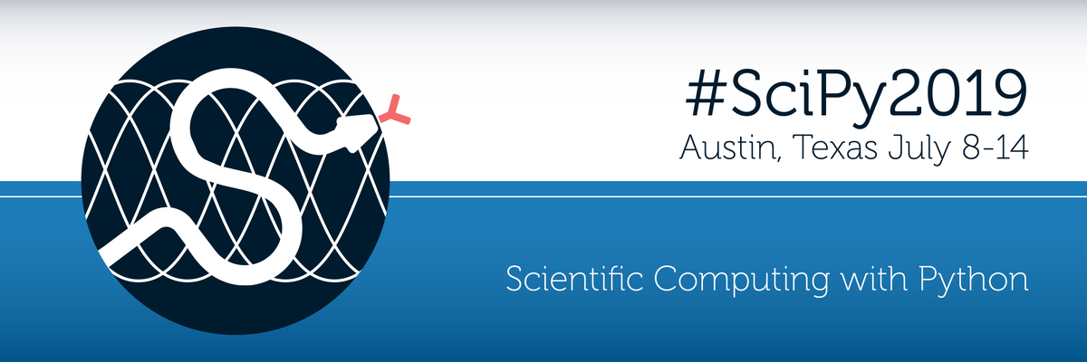 SciPyConf's tweet image. #SciPy2019 Conference Schedule is now available! So, so many great talks to choose from! ow.ly/SiJW30oCApd #Python #SciPy