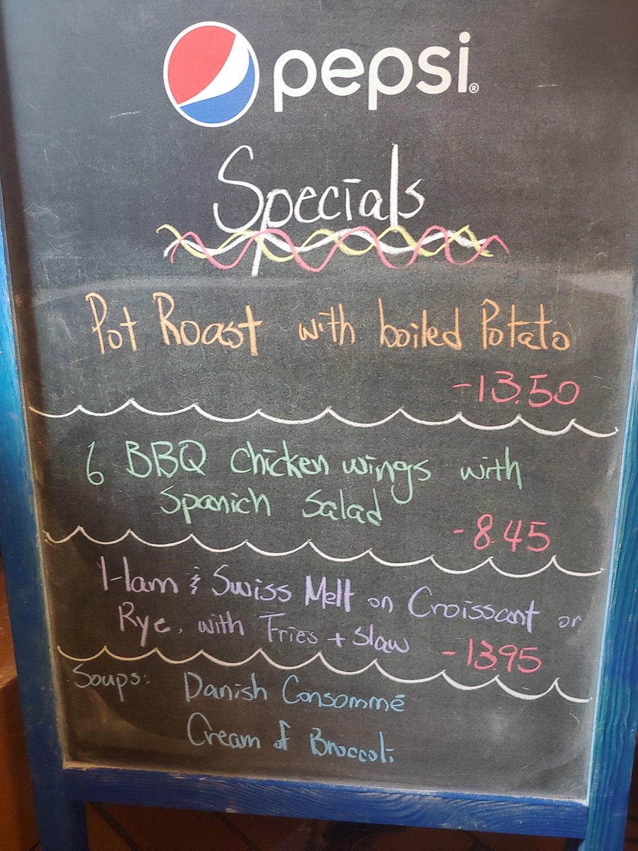 goldenroosterCC's tweet photo. Today's Specials (May 3rd, 2019): #KingstonOntario #YGK https://t.co/VhPDOBJVsJ