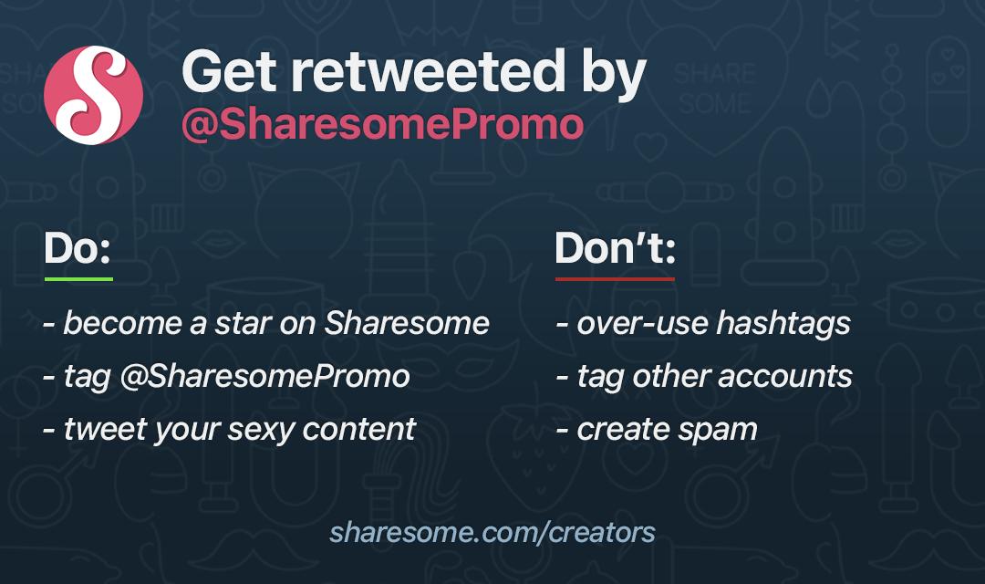 Sharesome Promo tweet media