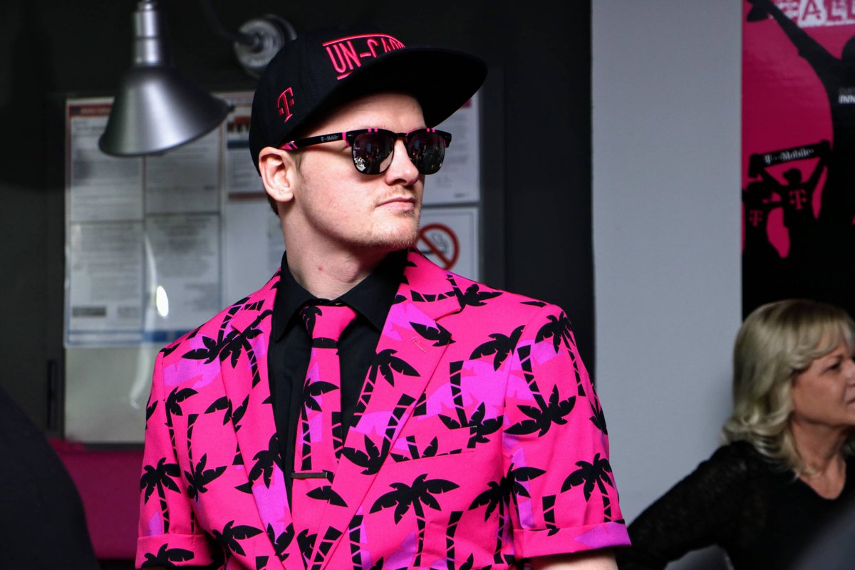 Taking #Magenta attire to a whole new level. Time to step your game up. #TeamMagenta