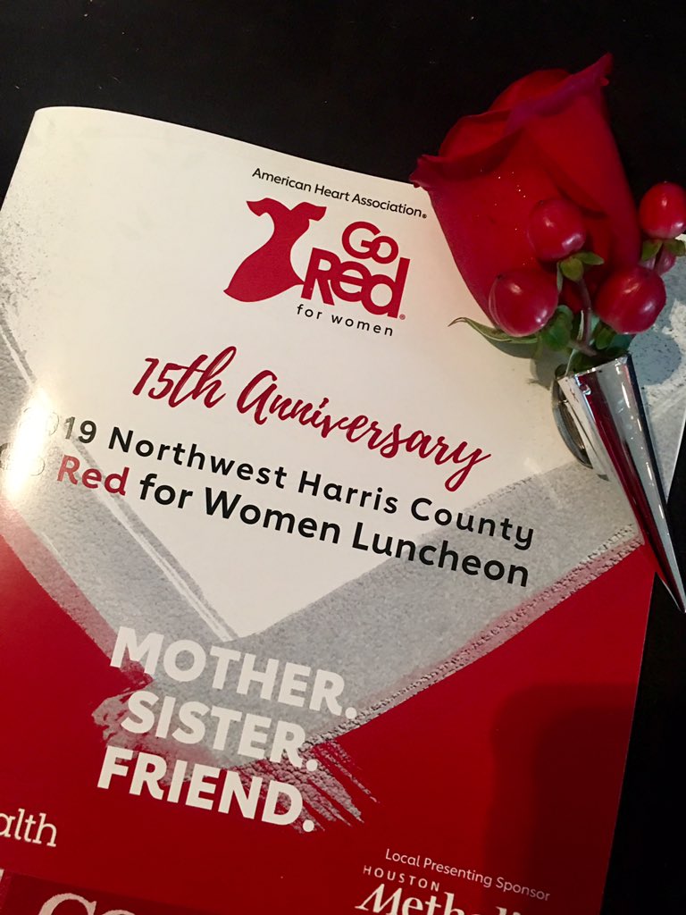 LatinasGoRed's tweet photo. #NWHCGoRed Luncheon @ahahouston https://t.co/uNYl6tClWr