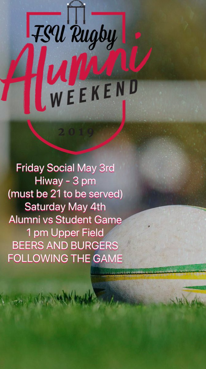 FSURFC's tweet image. It’s our 45th year of rugby here at Frostburg State come support