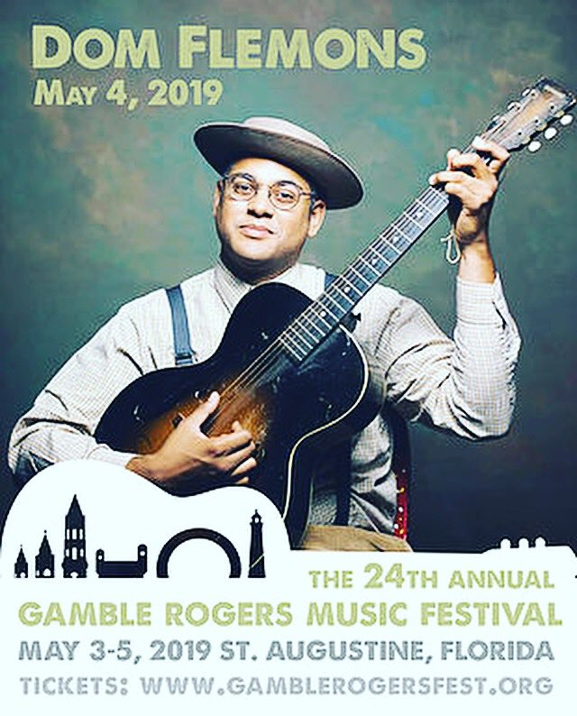 domflemons's tweet photo. Gearing up for a great show tomorrow at the Gamble Rogers Music Festival! See you all in St. Augustine, FL! https://t.co/z27gVlebmf