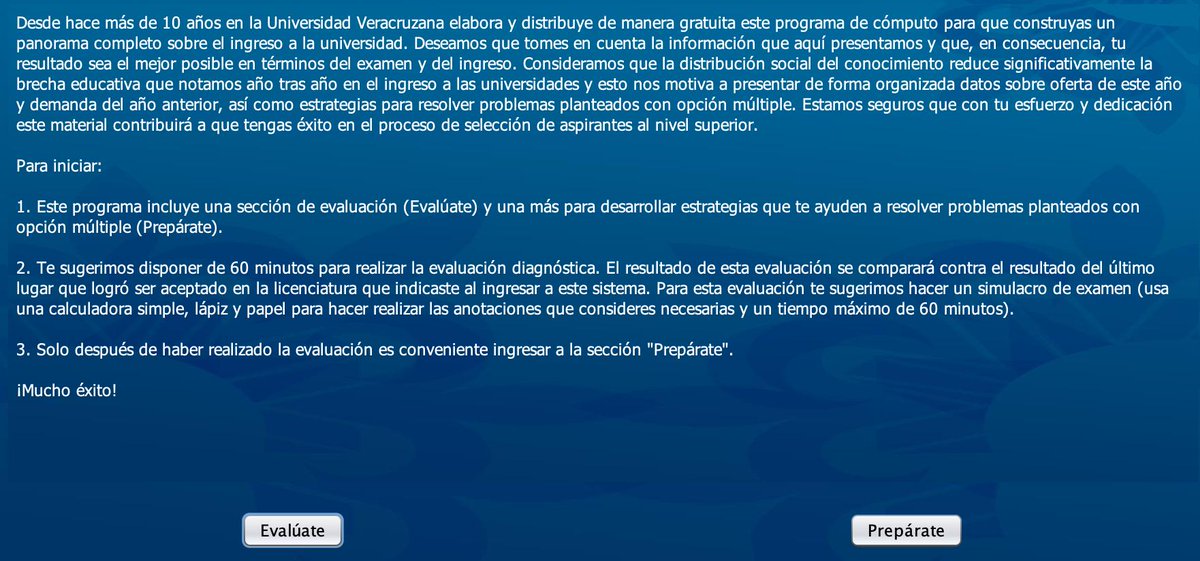 EstadisticaUV's tweet photo. #AspiranteUV2019 ¡Acércate con nosotros para obtener una copia GRATUITA del software X-IUV 2019! Construye un panorama completo sobre ingreso a la universidad, presenta nuestro examen diagnóstico y prepara el examen de admisión con nuestros tutoriales. 😎💻😃👏👊🧐🧐👇 @LuzioUV https://t.co/096xTjqIzY