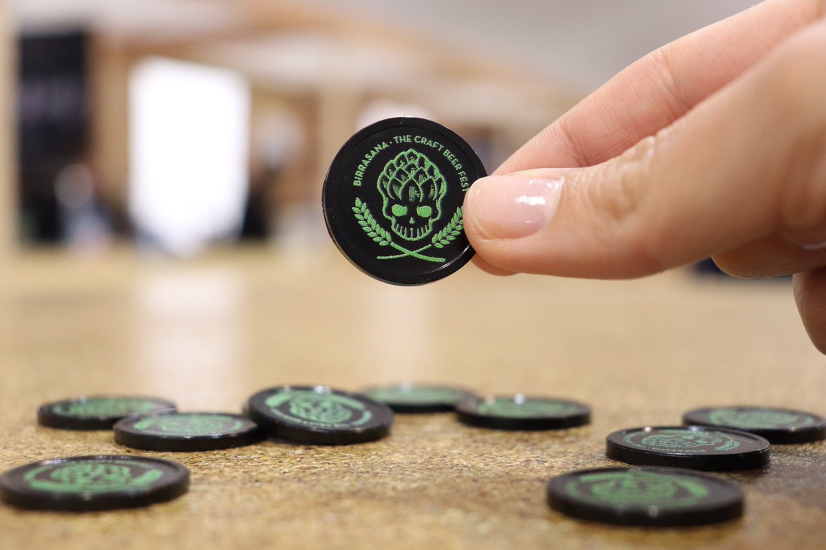 🤔Saps com funciona el #BirrasanaFestival? Compra tokens i #gaudeix!! Amb els tokens pots beure cervesa, menjar i molt més! Tant senzill com això!😬

#Birrasana #festival #cervesa #artesana #beer #cervesers