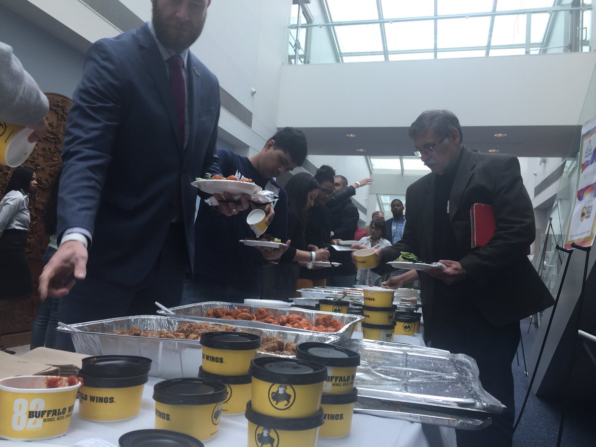 Thank you to our sponsor <a href="/BWWings/">Buffalo Wild Wings</a> for the most delicious catering for today’s conference!! #IRLCONN #IRLCONN19