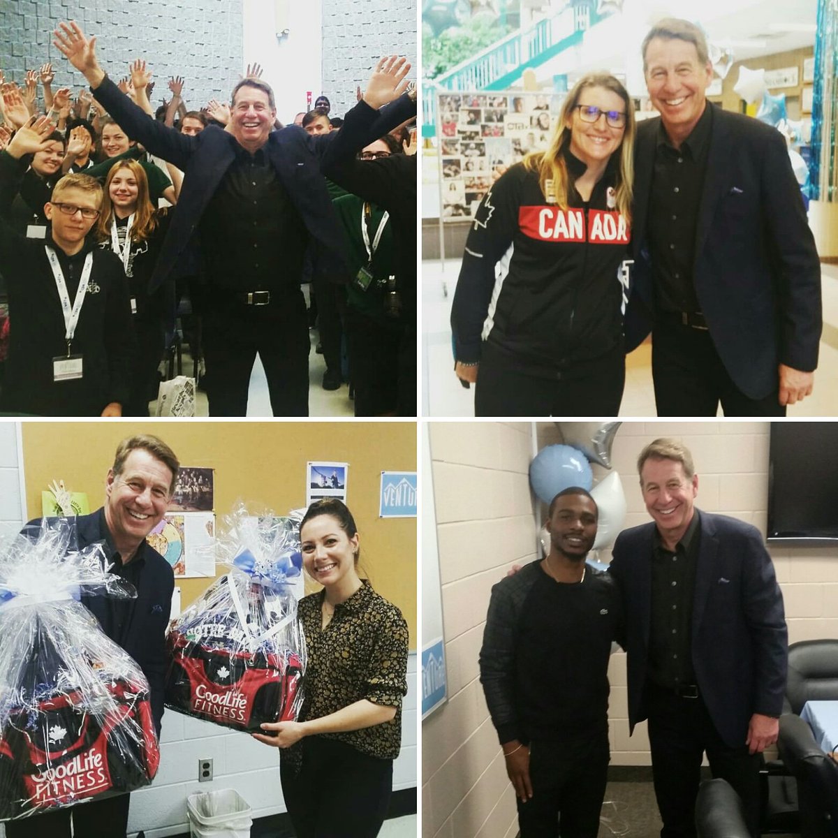 Great day at Notre Dame Secondary School in Burlington ONT speaking to <a href="/NDBusiness/">Mendoza College of Business</a> 2019 and connecting with inspiring people like <a href="/wick_22/">Hayley Wickenheiser</a> <a href="/TGanassini/">Tania Ganassini</a> @speedybanks87 Thank you for inviting me and have a great conference! <a href="/cbc/">CBC</a> <a href="/cbcsports/">CBC Sports</a> <a href="/CBCOlympics/">CBC Olympics</a>