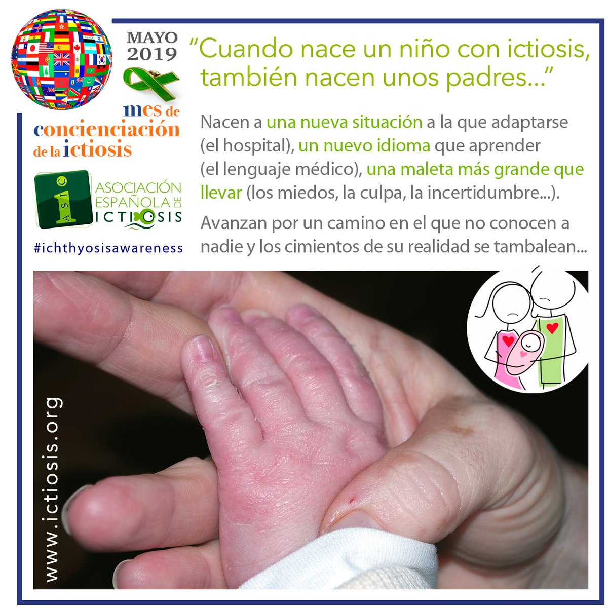 Ictiosis España, ASIC tweet media