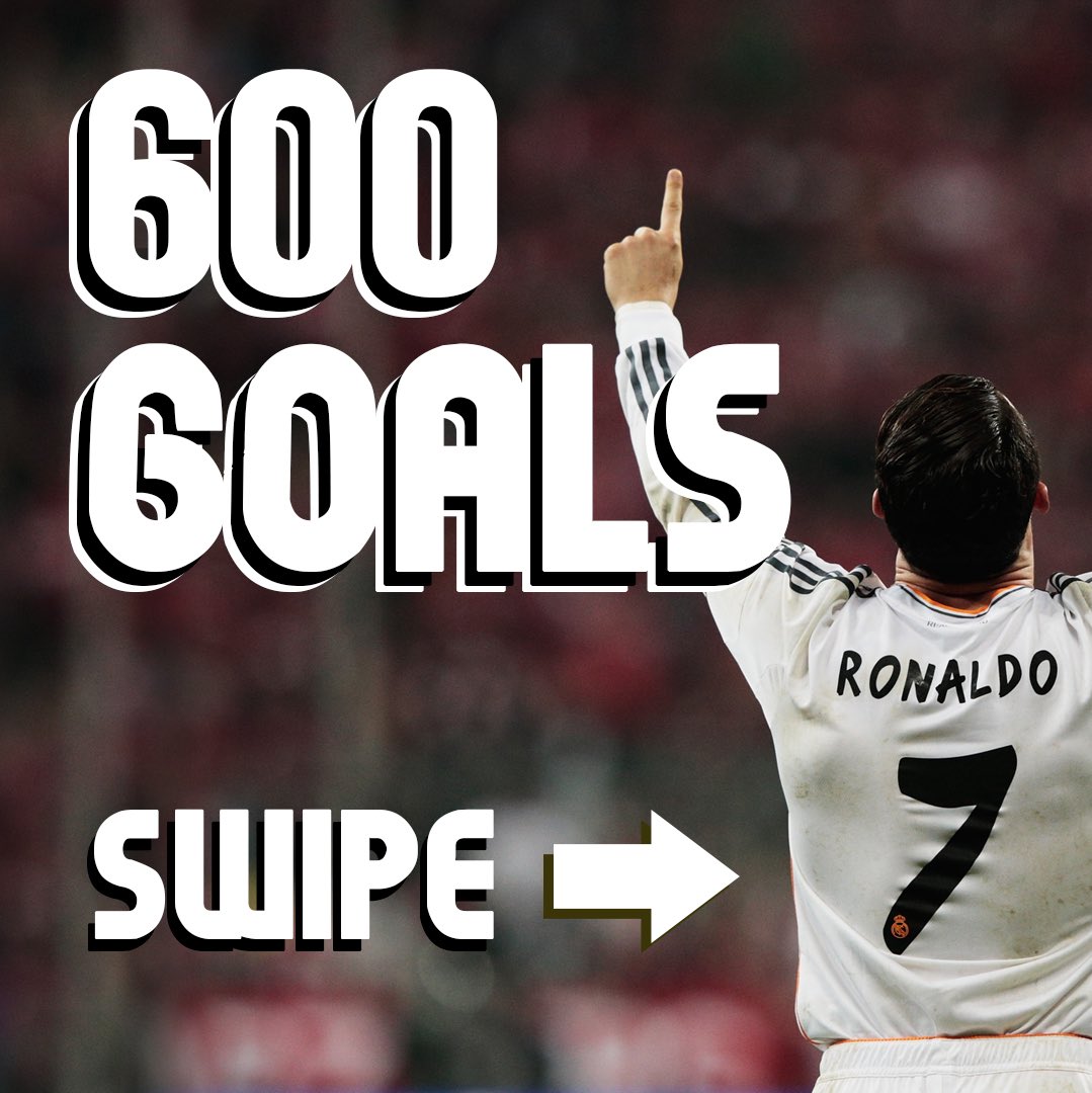 _OddsOn's tweet image. #Ronaldo the #GOAT 🐐 
600 Goals in all competitions ⚽️🔥