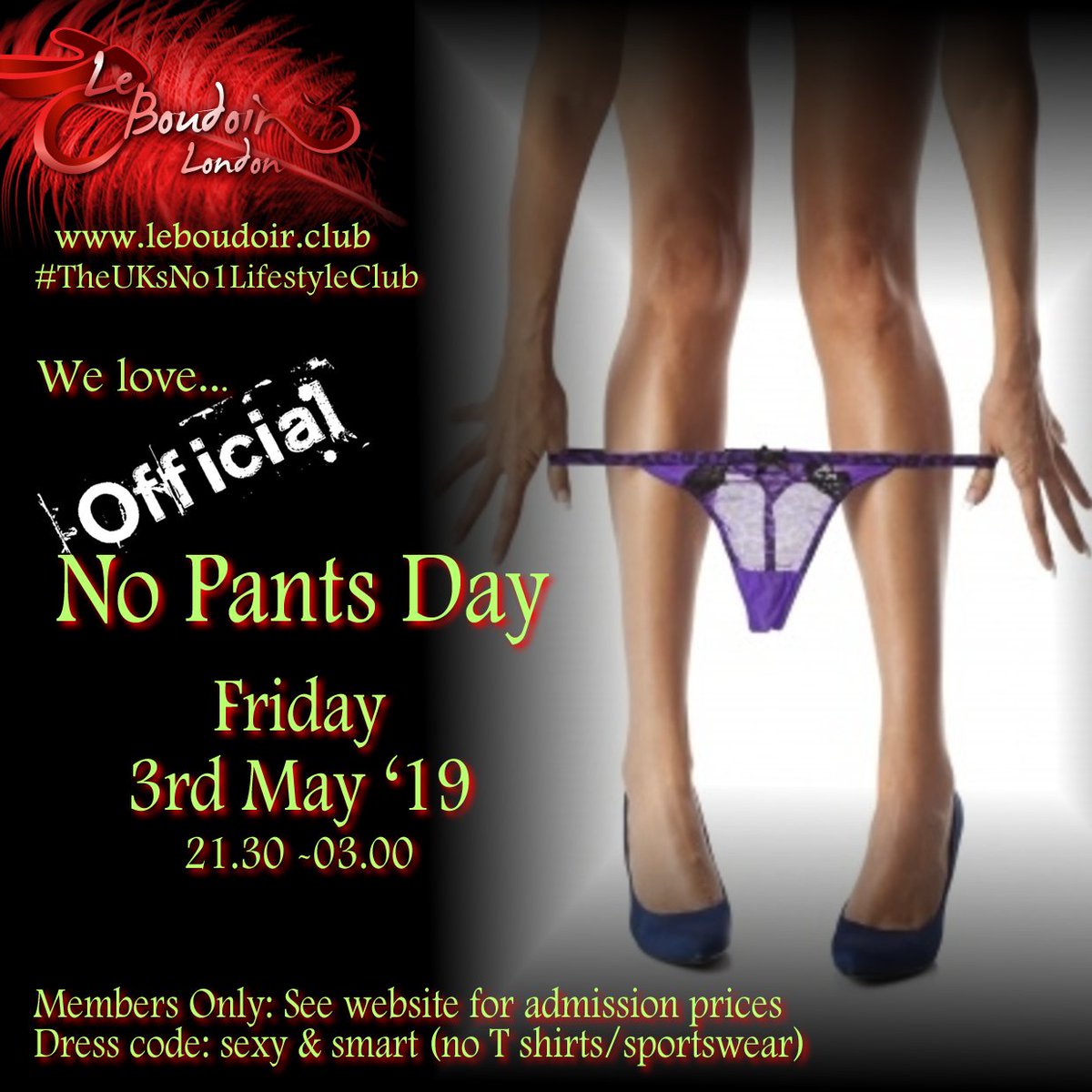 leboudoirclub's tweet photo. Official #NoPantyDay - Gotta love it! https://t.co/fOo2elmFiL #HomeOfHotParties #chic #libertines #swinging #nightclub #party #London #orgy #swingersclub #sex #sexy #london #swapping #threesome #hotwife #gangbang #cuckold https://t.co/HAcxnTIwRj https://t.co/H7jIQycZu5