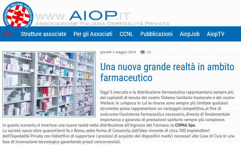 copagspa's tweet photo. https://t.co/8wyr2nHQMp #copagspa #aiop #farmaco https://t.co/6ejPnrpDLX