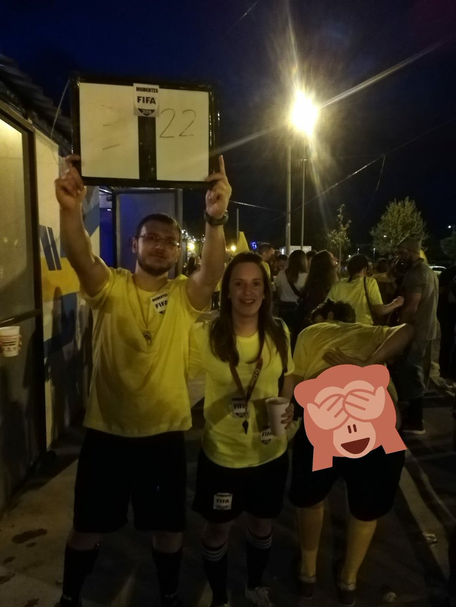 Segundo día de fiestas. Alguno tuvo tuvo que pedir el cambio anoche