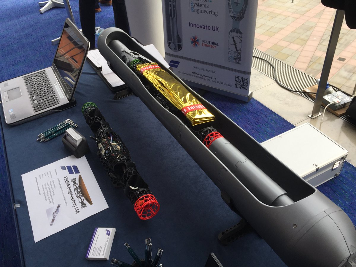 FIRMA had a great day at the @KTNUK Nuclear Innovation eXchange (NUiX) launch &amp; technology showcase on Wednesday.
Lots of interest in FIRMA Engineering's LTASD Ghost project.