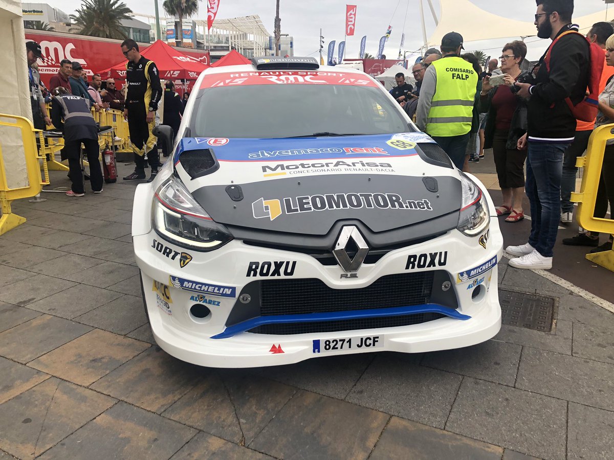 FranCimaArt's tweet photo. Finalizada la 1ª secciónele @RIslasCanarias Fran y @JuanLuisGarciaC lideran la copa N5 de @RMCMotorsport con comodidad. https://t.co/aRG2J43SwV