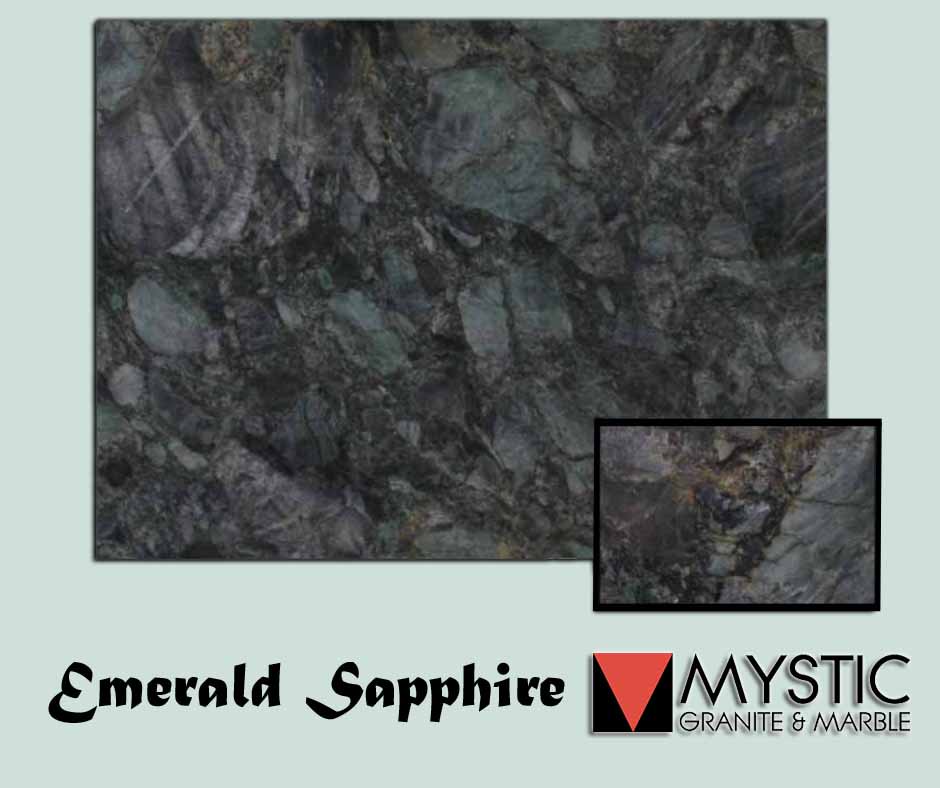 When you fall in love with a precious stone slab like Emerald Sapphire, how do you incorporate it into your kitchen design?

Ask an expert at Mystic Granite!

#Mysticgranite #countertops #quartzite #granite #marble #kitchenremodel #remodel #bathroomremodel
