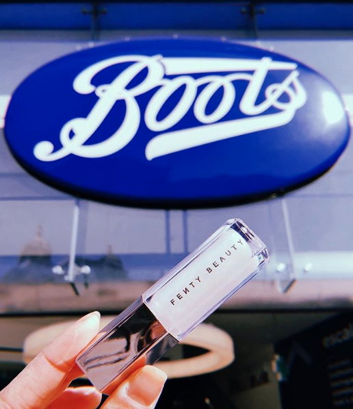 GlamourMagUK's tweet photo. F-I-N-A-L-L-Y! @fentybeauty is going to be available in @BootsUK 🙌🙌 https://t.co/ozztCkDKaQ