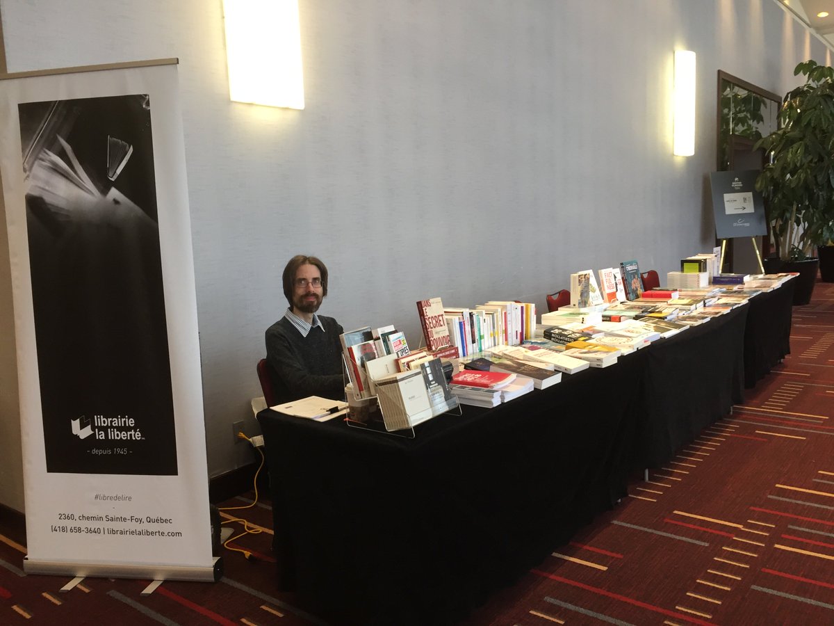 esei_ulaval's tweet photo. Merci @LibLaliberte de participer à cette belle aventure intellectuelle et humaine du #FSL2019! @FSLquebec https://t.co/ROgBJqo3Eb