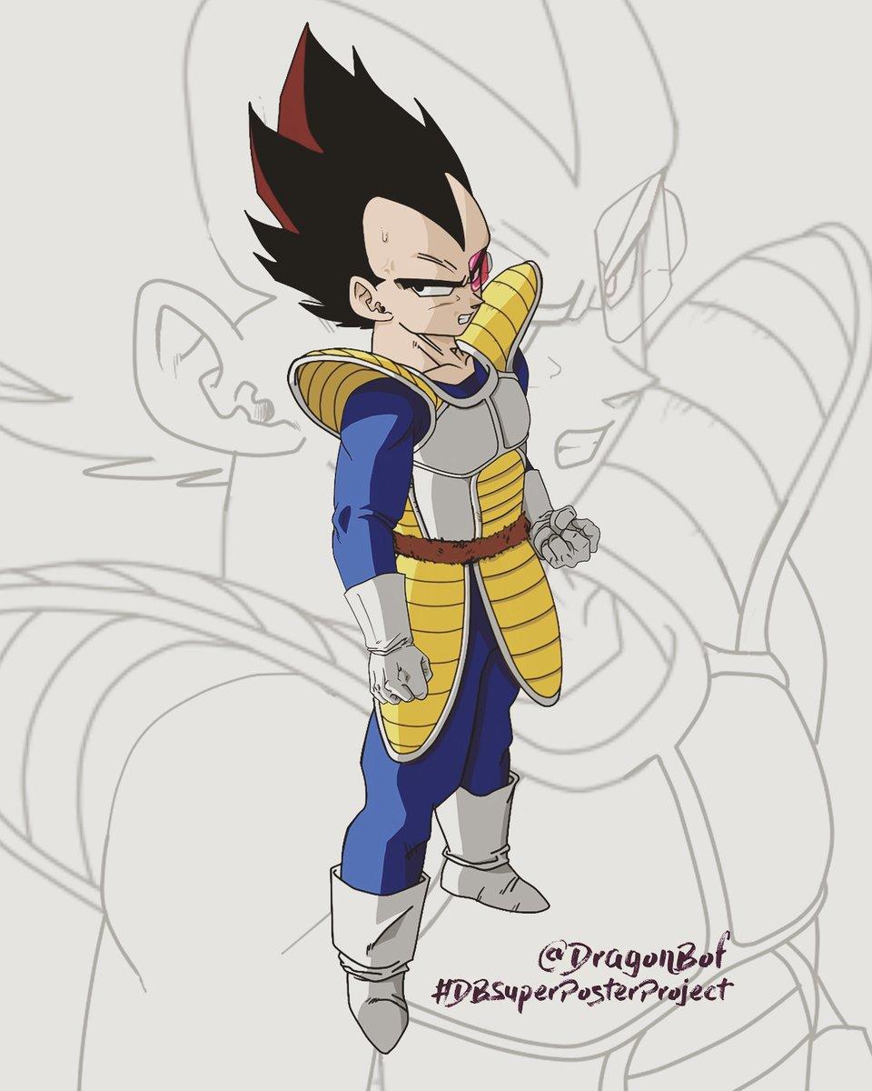 Hector4 V Twitter Dbsuperposterproject Saiyans Saga Cell Saga