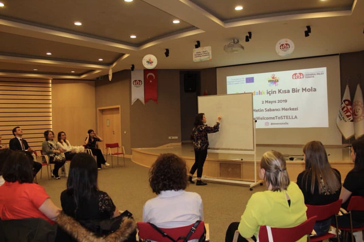KikiKlepsch's tweet photo. Photos from our Turkish partner @CerebralPalsyTR about their #multiplierevent! 👏🏽 A lot of #WeAreSTELLA events happen these days all over #Europe where guests are informed about our project and give important feedback to it! #Inclusion #AduEdu #PeopleWithDisabilities #KA2_EB17 https://t.co/IkYFJN62JT
