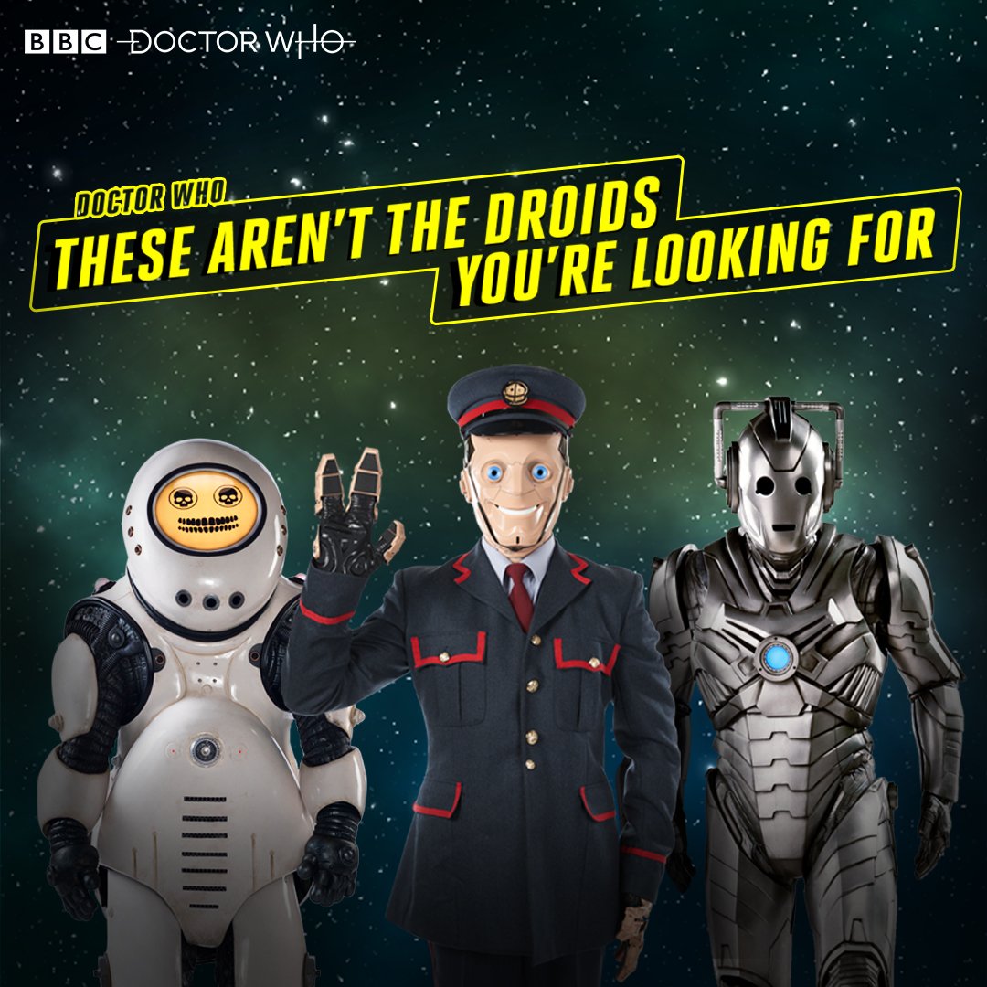 May the 4th be with Who... 💙💙#StarWarsDay #MayThe4thBeWithYou #DoctorWho