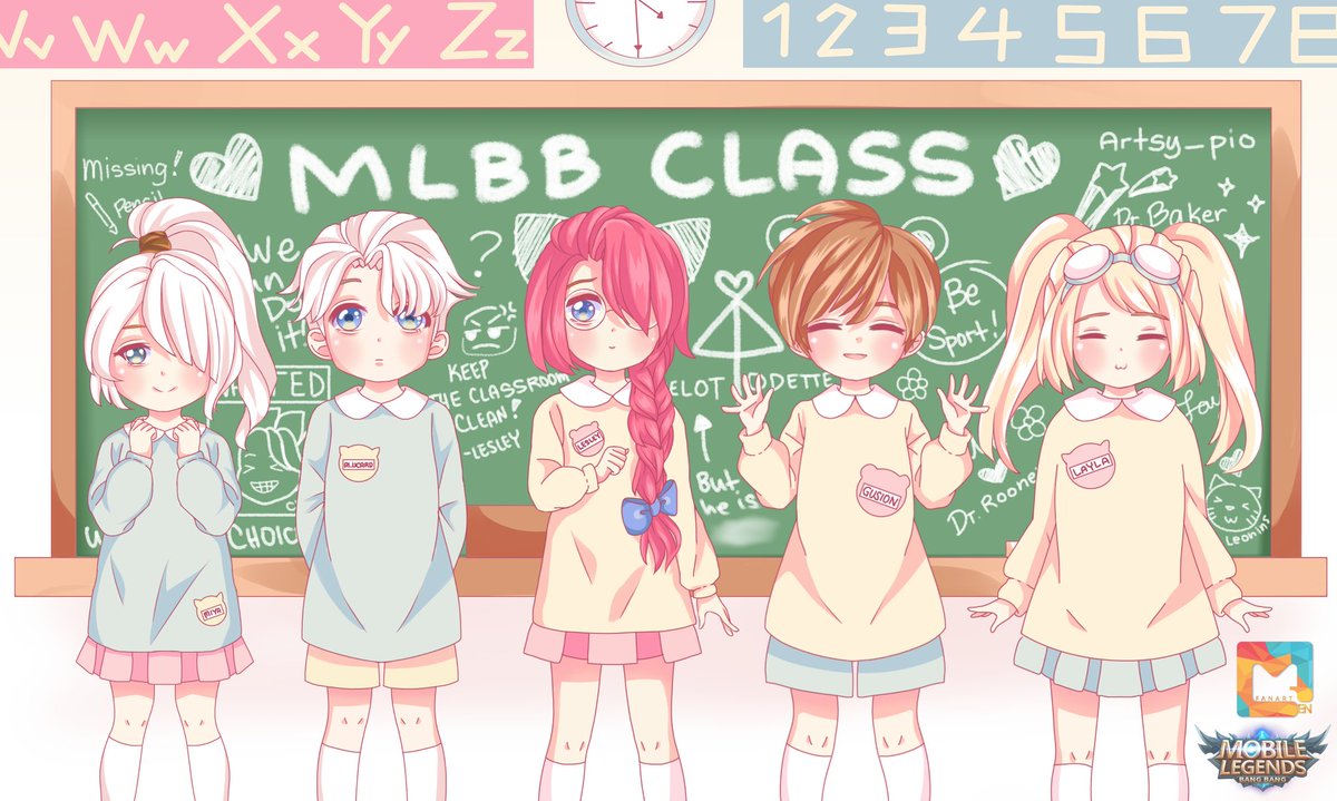 MobilegendsBR's tweet photo. [MLBB FANART]

O feriado de maio está chegando ao fim, fique pronto para ir para a escola com os heróis do MLBB! 👻👻
-O artista MGL: ARTSY_PIO
#MobileLegendsBangBang #MLBBNewHero #MGL 

P.S: O feriado referido no texto é um feriado asiático* https://t.co/2NUZ8MmnI1