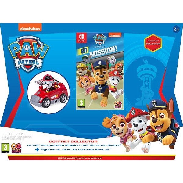 Paw Patrol : La Pat'Patrouille en mission sur Nintendo Switch