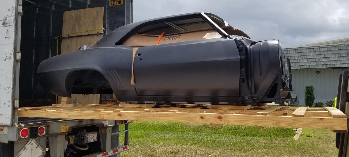 realdealsteel1's tweet photo. New #69camaro with optional front sheet metal option heading to its new home in #newjersey. Order yours today: https://t.co/nlmaDs6l6Q #camaro #firstgencamaro #chevy #chevrolet #Fbody #musclecar #hotrod #dragrace #racecar #sixtiesmuscle #classiccamaro https://t.co/HfhJPAZVps